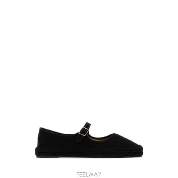 26SS CASTANER 블랙 canvas Padua espadrilles 026076NEGRO TP5748