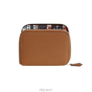 HERMES 에르메스 SilkIn 실크인 컴팩트 카드지갑 H085244CKAC