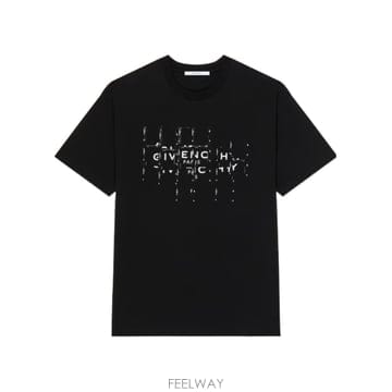 26FW Givenchy T 셔츠 with 프린트 BM71NK3YU9001 TP575552239