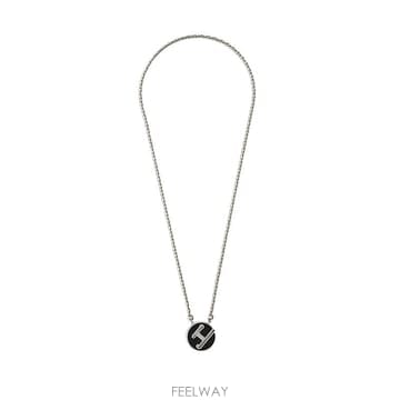 HERMES 에르메스 Labyrinth 네크리스 남성 목걸이 H100222FJ03
