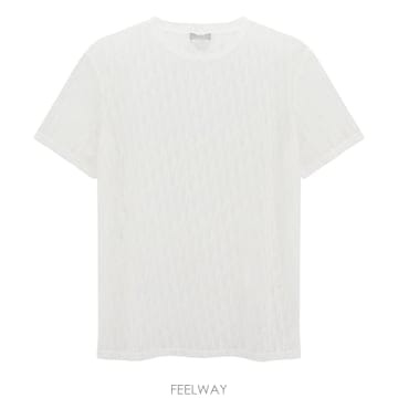 [착한중고명품울산점] 디올 오블리크 시스루 티셔츠 923J615A0537 상태 A