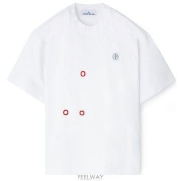 하자/26SS 스톤 워싱 반팔티 화이트 L1S152100030 S0115 V0001 XXL