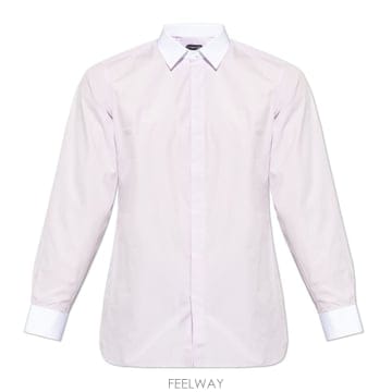 26 FW 톰포드 컨실드 플래킷 드레스 셔츠 PAQ HLBA02CGS62
