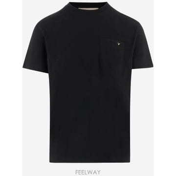 26FW Valentino VLTN Crew 넥 T 셔츠 9V3MG10VBGR0NO TP576535710