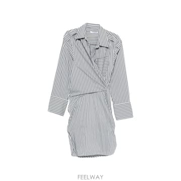 26SS IRO Lazul Striped 코튼 드레스 LAZULWP33MUL57 TP570490031