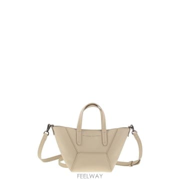 25SS 브루넬로 쿠치넬리 Borsa BC Duo 미니 브루넬로 쿠치넬리 in pelle con monile