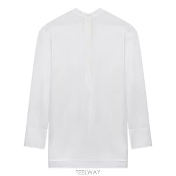 Toteme 코튼 셔츠 252WRT0427FB0372WHITE047 TP570471677