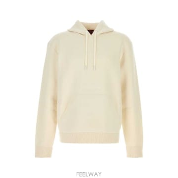 25FW 구찌 아이보리 stretch 울 blend 스웨트 셔츠 827799XKEUS9000 TP570471