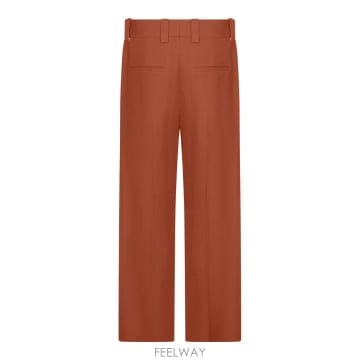 26SS chloe Flared 팬츠 in 울 gabardine CH26SPA131646AG TP570488