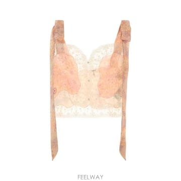 끌로에 매듭 스트랩 크롭탑 CH26AHT54309 6ZA MULTICOLOR PINK TP979520555