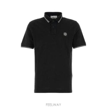 Stone Island 로고 패치 폴로셔츠 L2S152200010S0018 V0029 TP979528751