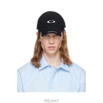 발렌시아가 블랙 플리스 볼캡