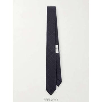 톰 브라운 2CM 체크 코튼 & 울블렌드 타이 MNL001A-F12 B0082246851