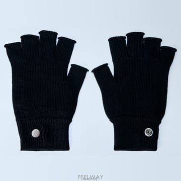 릭오웬스 블랙 울 장갑
