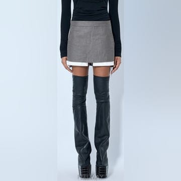 Rick Owens 26 FW �������� Fog Cutoff ���̾�� ������ �̴� ��ĿƮ RP02F5374 MOR 3426 FW �������� Fog Cutoff ���̾�� ������ �̴� ��ĿƮ 