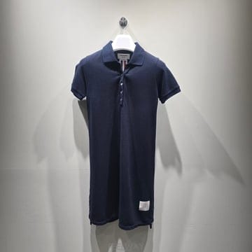 톰브라운 미디 원피스 네이비 40