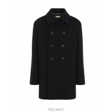26 F/W 생로랑 더블 브레스티드 코트 866248/Y060R100 B0012255787