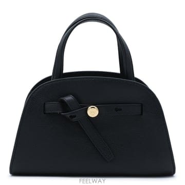 토리 버치 블랙 레더 탑 핸들 백 179989001 B0562255841