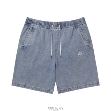 나이키 데님 쇼츠 라이트 아머리 블루