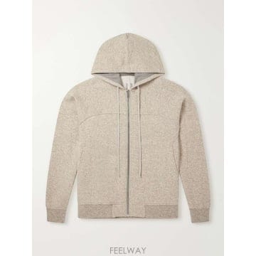 릭오웬스 울 & 코튼블렌드 집업 후드 RU02F4241 WFE B0082256127