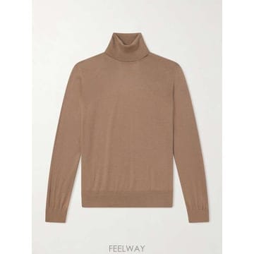 던힐 캐시미어 롤넥 스웨터 DU24FK4011H B0082256160
