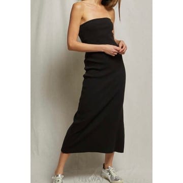 | Other Brand | Perfectwhitetee nadine rib strapless dress- BlackPerfectwhitetee nadine rib strapless dress- Black