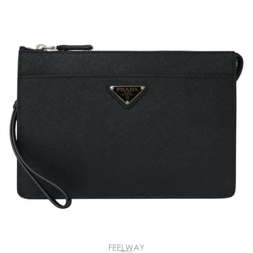 PRADA ����� ���ǾƳ� �ﰢ�ΰ� ���� Ŭ��ġ 2VF032 9Z2 F0002����� ���ǾƳ� �ﰢ�ΰ� ���� Ŭ��ġ 2VF032 9Z2 F0002