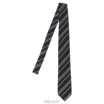 26 FW 톰포드 다이애그널 스트라이프 실크 넥타이 NNA STE001S0340