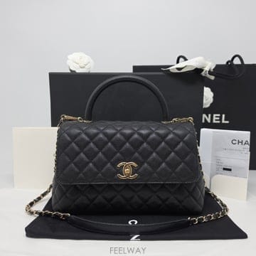 샤넬 코코핸들 라지백 29cm (구미듐) A92991