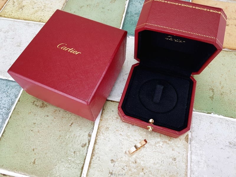 Cartier ��쿡 ��ũ��� 18K �̴� ���긵 ���� 60ȣ ������쿡 ��ũ��� 18K �̴� ���긵 ���� 60ȣ ����