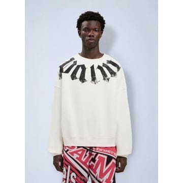 Palm Angels 26 FW �ʾ����� ���� Big Neck Logo Loose Sweatshirt PMBA08JS26FLE0026 FW �ʾ����� ���� Big Neck Logo Loose Sweatshirt PMB