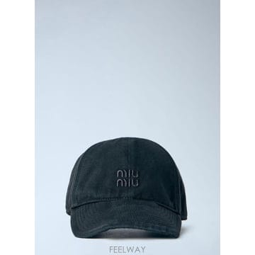 26 FW 미우미우 남성 드릴 야구 모자 5HC370 2CR2 F0002 TP876272572