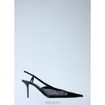 26 FW 생로랑 여성 르네 슬링백 펌프스 sla0264027blk