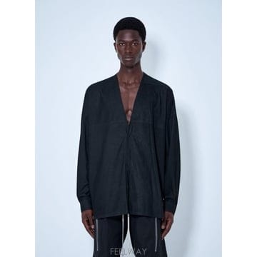 26 FW 릭오웬스 남성 리도 래리 셔츠 ric0165057blk