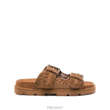 26SS Mou 로우 BIO 샌들 2BUCKLES SW631000ANUTBR TP573897795