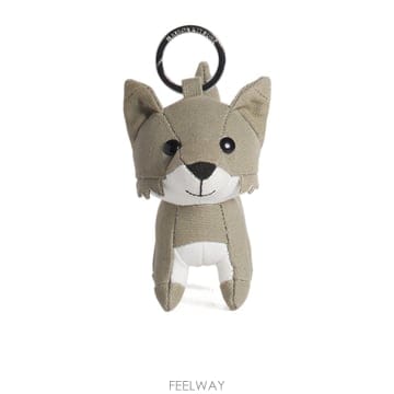 25FW Maison Kitsune 키 체인 PW06902WW0107P131 TP570425457