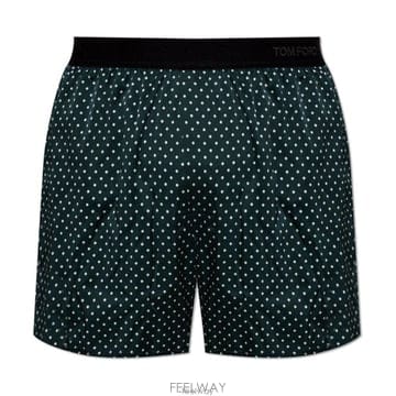 26 FW 톰포드 도트 패턴 실크 박서 브리프 308 T4LE423000