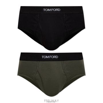 톰포드 블랙 코튼 브리프 세트