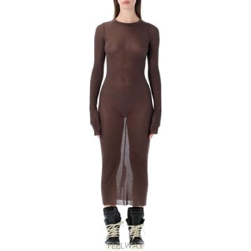 26SS 릭오웬스   Women Rib LS 드레스 RP01F6546RC53 TP571432276