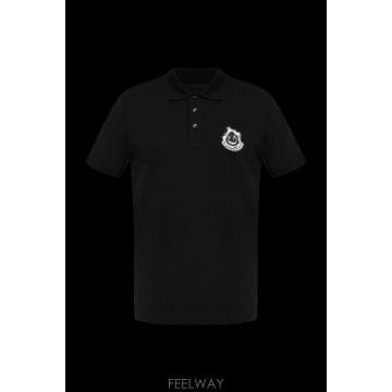 Moncler 폴로 with 로고 patch L20918A0000989A16999 TP576812844