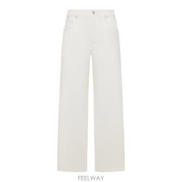 브루넬로 쿠치넬리 Relaxed trousers in dyed 데님 with 주얼리 M0H81P4075C11