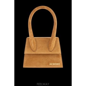 26SS 자크뮈스 Le Chiquito Moyen Suede 백 BAW00002AC09A04830 TP574