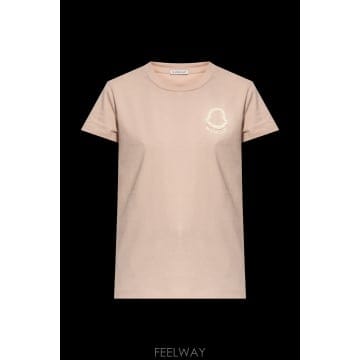 26SS Moncler T 셔츠 with embroidered 로고 L10938C0006189AUO51V T