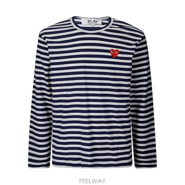 Comme des Garcons 26SS �ĵ������� Tshirt a righe AXT0100511 TP57515894726SS �ĵ������� Tshirt a righe AXT0100511 TP575158947