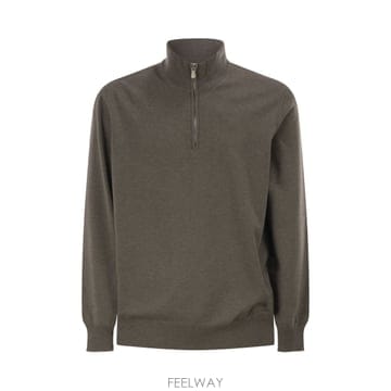 브루넬로 쿠치넬리 캐시미어 터틀넥 스웨터 with zipper M2200124CKP08 TP576962189