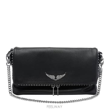 26FW ZADIG VOLTAIRE 블랙 rocky ii 크로스바디 백 LWBA04204011 TP57696