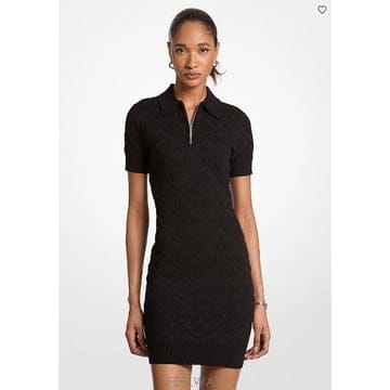 Michael Kors ����Ŭ �ھ  Logo Jacquard ���� �巹������Ŭ �ھ  Logo Jacquard ���� �巹��