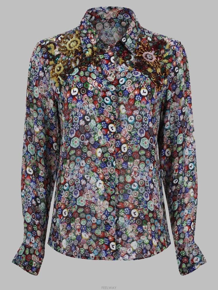 Dries Van Noten 26 F/W �帮�� �� ��ư LONGSLEEVEDSHIRTS 1307 B004225674626 F/W �帮�� �� ��ư LONGSLEEVEDSHIRTS 1307 B00422567