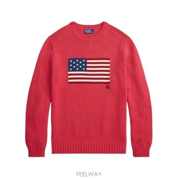Ralph Lauren 26SS ���� ���� �η� Red ��ư ��Ʈ The Iconic Flag ������ 710718281501 TP526SS ���� ���� �η� Red ��ư ��Ʈ The Iconic Flag ����