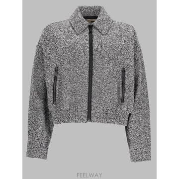 26 F/W 마이클 코어스 GIACCA 봄버 인 꼬또네 콘 지퍼 MT B0042256835